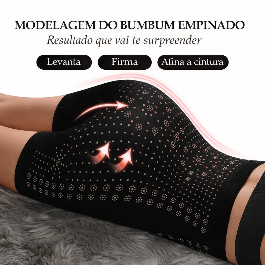 Modelador cintura alta sem costura